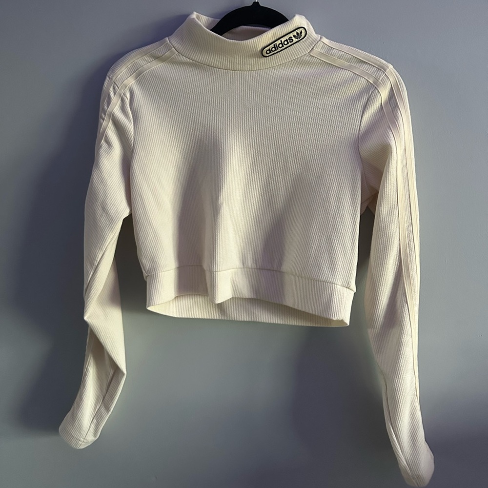 Adidas Mockneck Cropped Longsleeve